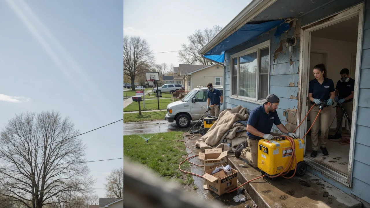 Basement Flood Cleanup in Albany, WI near me